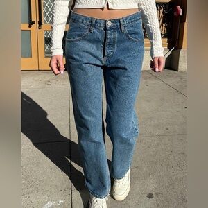 Brandy Melville Eliana Medium Wash Jeans